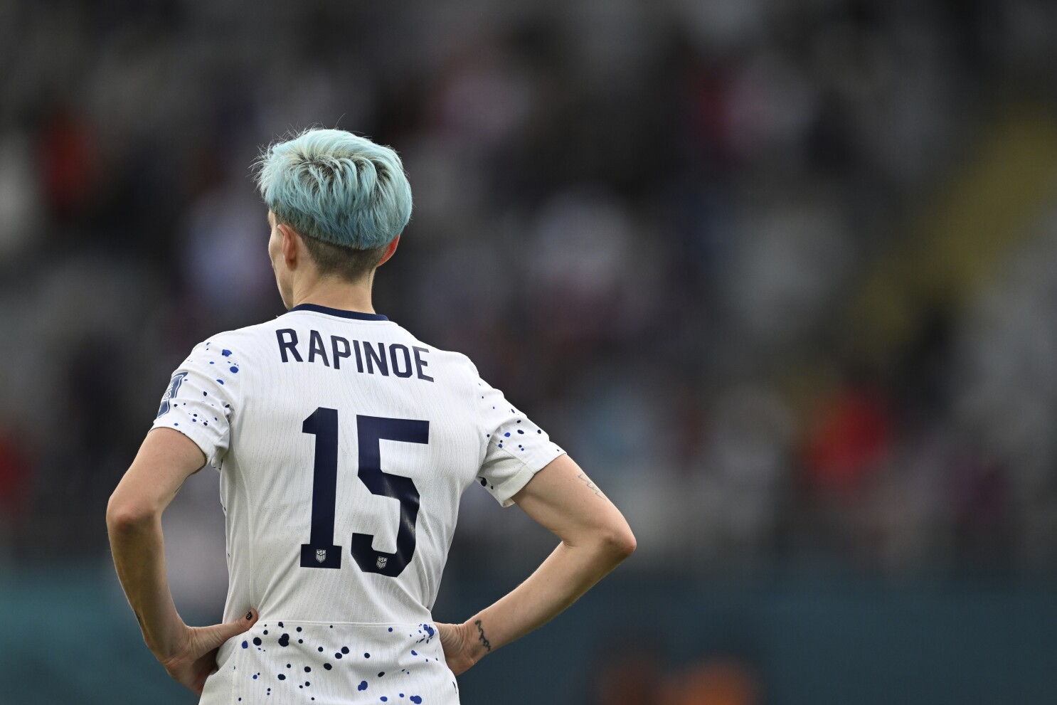 Megan Rapinoe adjusts to new role at Women s World Cup while still